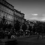 aix en provence cours mirabeau — Aix en Provence Cours Mirabeau fountain plane trees